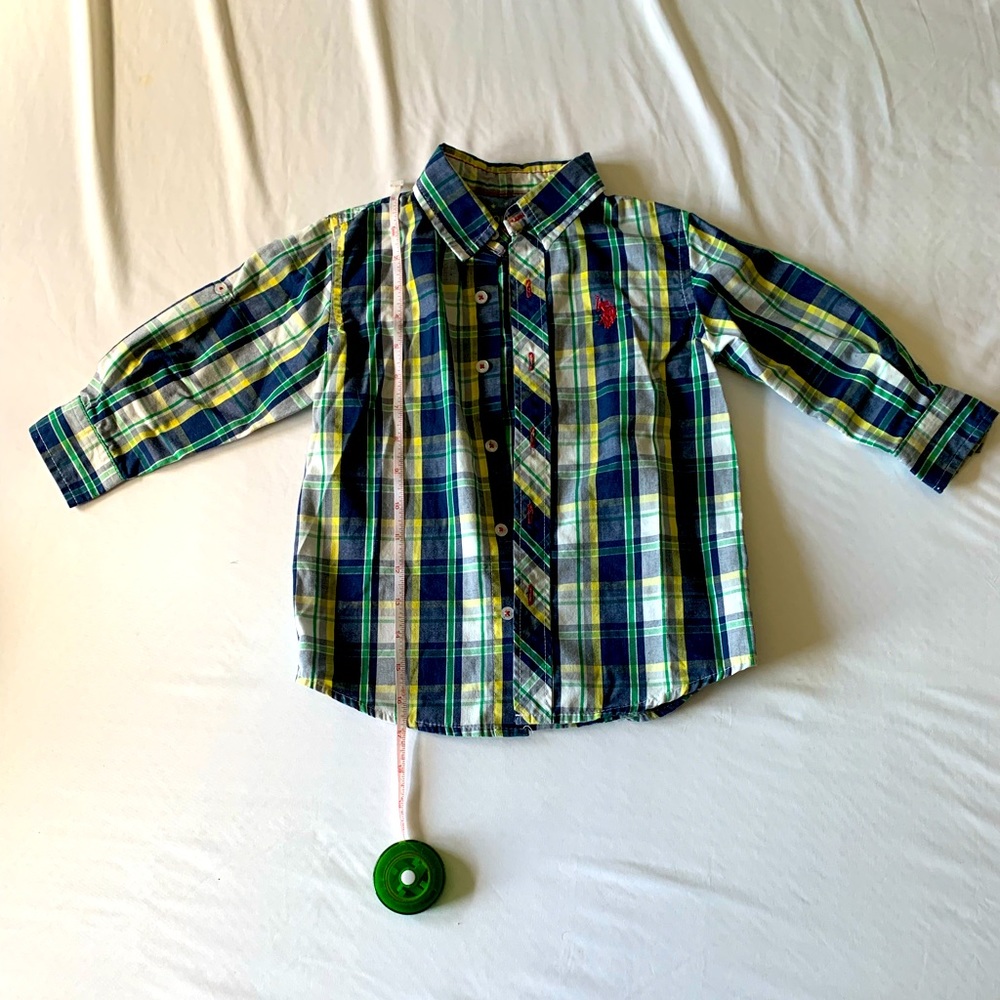 boy’s 3T gently used POLO button up dress shirt